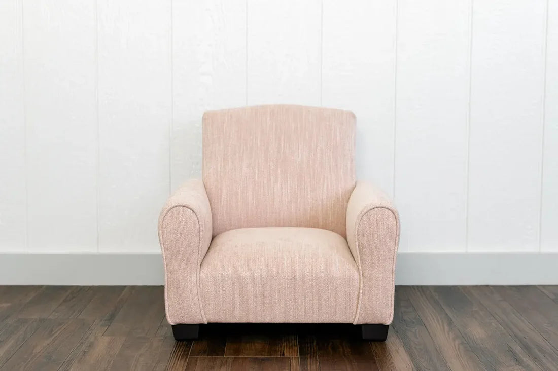 Kids Rocking Chair / Kids Chair - Textured Blush