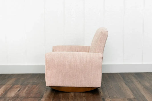 Kids Rocking Chair / Kids Chair - Textured Blush