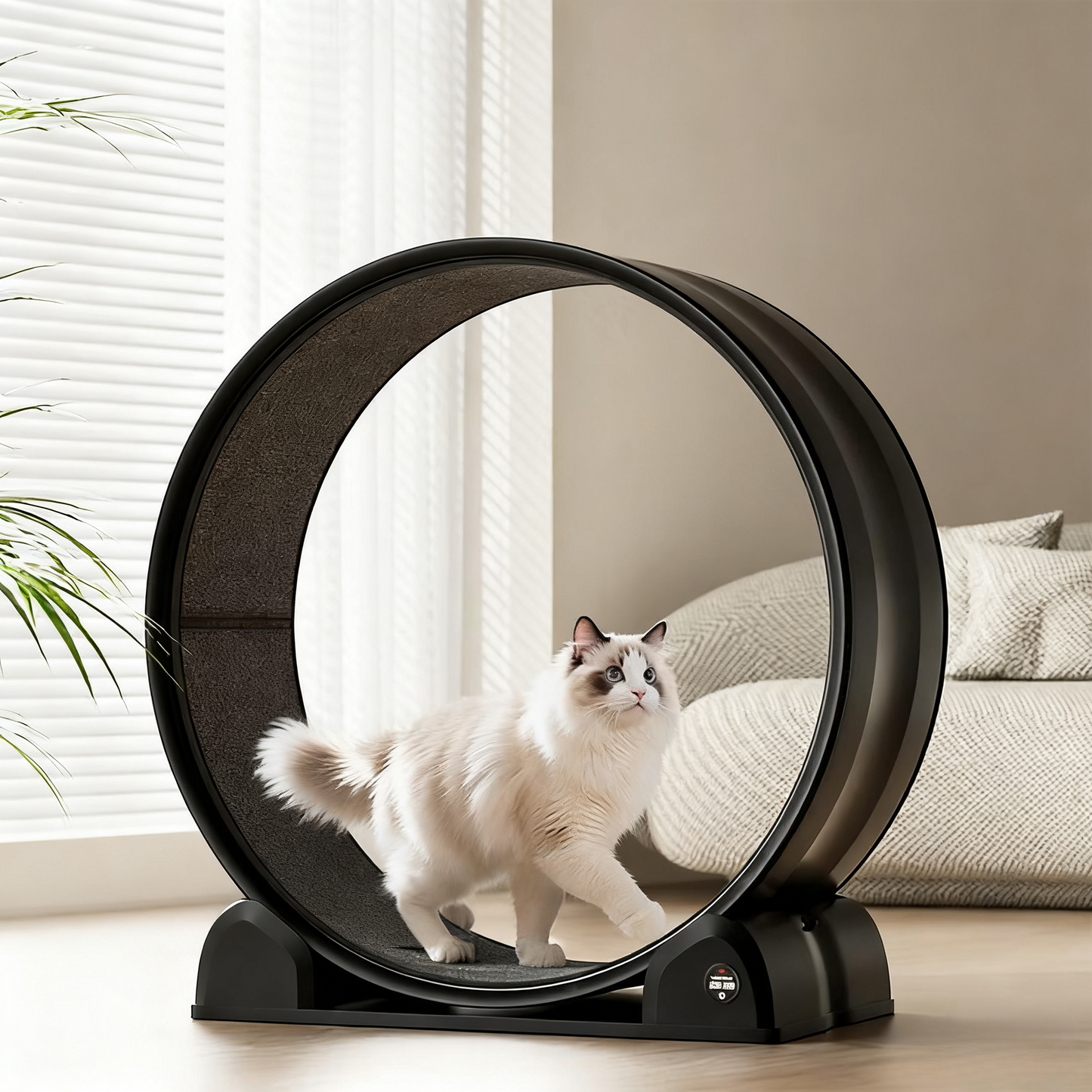 🐾Cat Running Wheel for Indoor Exercise and Play, Perfect for Active Cats